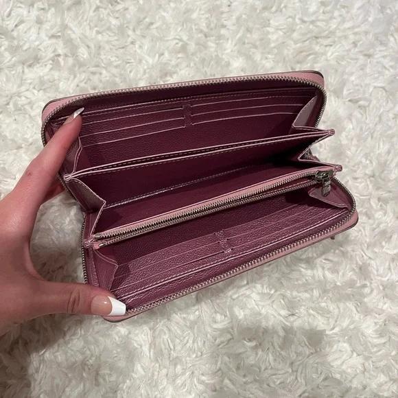 Louis Vuitton Zippy wallet Crystal Rose